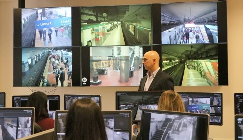 Habrá un nuevo centro para monitorear las 1500 cámaras de seguridad de los subtes